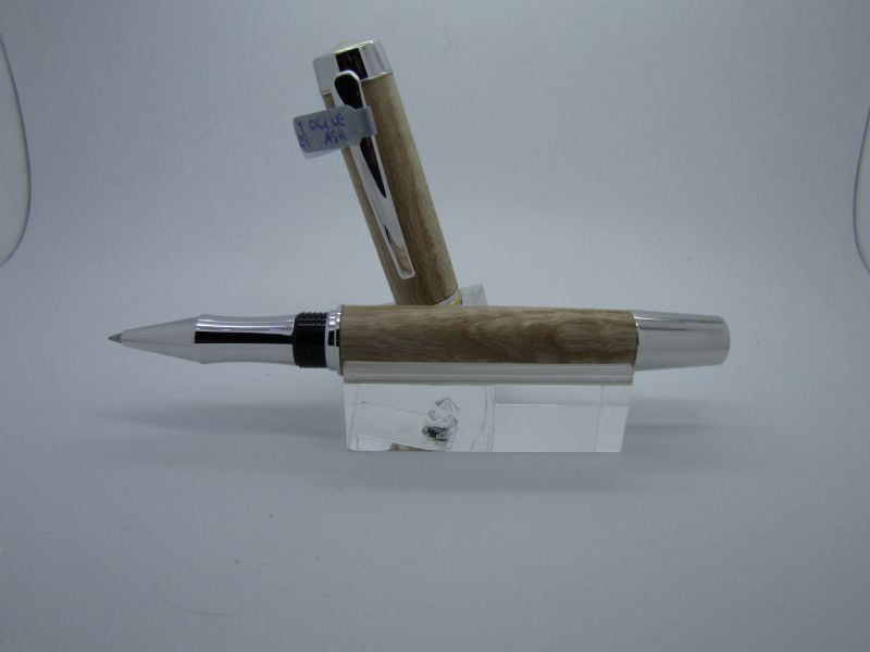 Gentlemens Olive Ash Rollerball Pen 1 Gentlemens Olive Ash Rollerball Pen