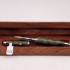 Green Dyed Maple Burl Austin Fountain Pen
