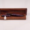 Purple Dyed Box Alder Burl Austin Rollerball Pen