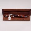 Rainbow Dyed Maple Laminate Austin Rollerball Pen