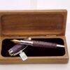 Purple Dyed Maple Cambridge Fountain Pen