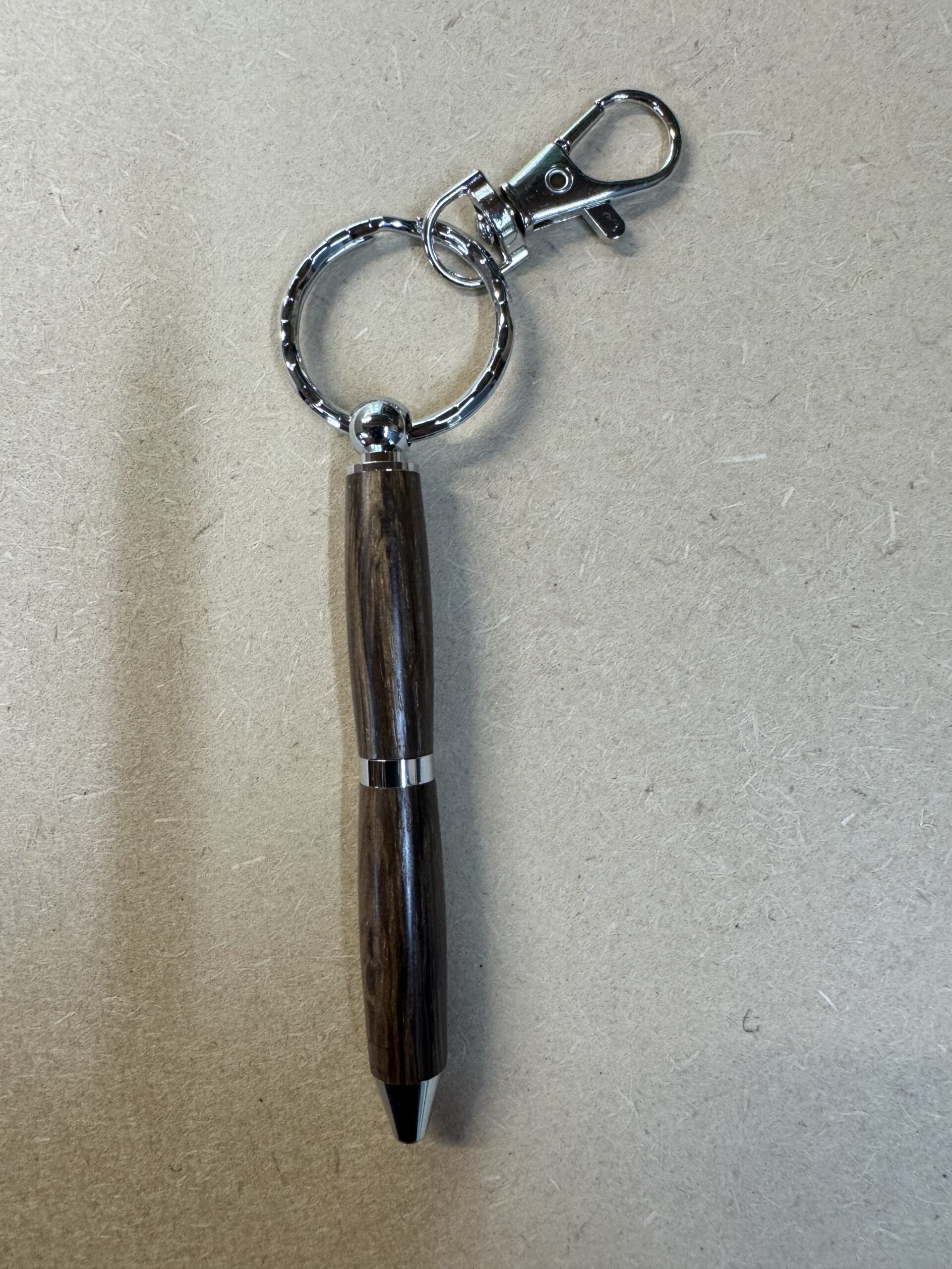 3500 BC Fenland Bog Oak Pen Keyring