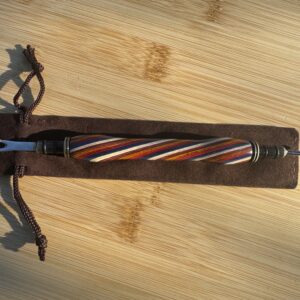 Rainbow Dyed Maple Laminate Seam Ripper